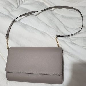 Grey H&M purse/clutch